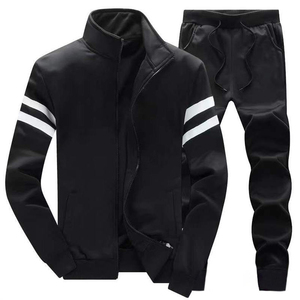 Conjunto de Sudadera y Pantalones Deportivos de Forro Polar Estampado y Liso, Transpirable y Ecológico, para Invierno, Estilo Urbano, Venta al por Mayor, Personalizable - Product Image 2