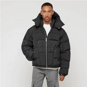Wholesale Custom Logo Hooded Casual <b>Winter</b> Zipper Men Puffer <b>Jacket</b> <b>Waterproof</b> Outdoor Use - Product Image 1
