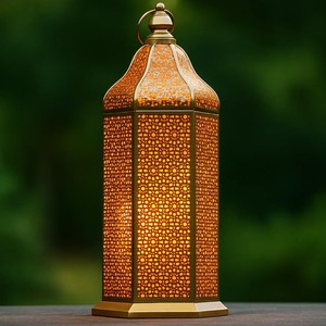 Handcrafted Brass Filigree <b>Lanterns</b> Wholesale - Moradabad Metal Decorative Set - Product Image 3