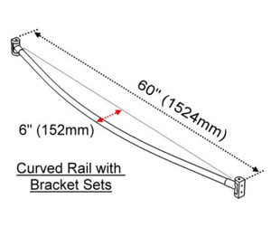 Factory custom screw in metal <b>shower</b> curtain extension pole - Product Image 4