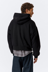 Chaqueta Acolchada con Cremallera Frontal y Capucha, Tejido Grueso, Atuendo Cómodo y Relajado, Unisex, Fabricación de Ropa OEM ODM, Venta al Por Mayor - Product Image 4