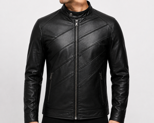 Premium Handmade <b>Leather</b> Jacket for Men Classic Vintage Fashion Outerwear Soft Genuine <b>Leather</b> Durable Luxury <b>Leather</b> Jacket - Product Image 1
