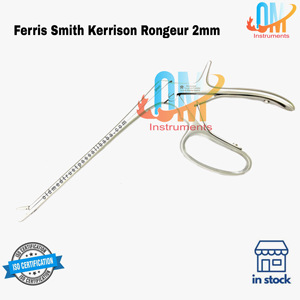 FERRIS-SMITH-KERRISON Instruments chirurgicaux orthopédiques Str Bite 8" Shaft 2mm`Perforateur osseux sphénoidien en acier inoxydable |   OldMed - Product Image 4