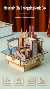 Nouveaux Cadeaux Artisanaux DIY Tendance pour Adultes, Boîtes à Musique Transfrontalières Amusantes, Puzzles Éducatifs, Jouets Anti-Stress, Miniatures de Haute Qualité - Product Image 5