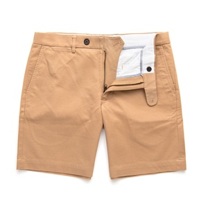 Pantalones Cortos para Hombre Hechos a Medida, Precio Económico, Pantalones Cortos Chino Color Caqui, Pantalones Cortos de Algodón de Alta Calidad con Logotipo y Etiquetas Personalizadas - Product Image 1