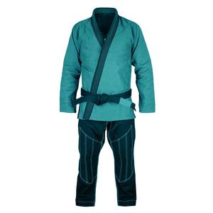 Uniforme de taekwondo en polyester et coton unisexe pour enfants et adultes, tenue de karaté pour entraînement GI, judo, vêtements d'arts martiaux - Product Image 2