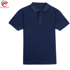 เสื้อโปโลผู้ชายผ้าคอตตอนปิเก้ แขนสั้น สไตล์ลำลอง สำหรับตีกอล์ฟ  พร้อมปักโลโก้ตามสั่ง - Product Image 3