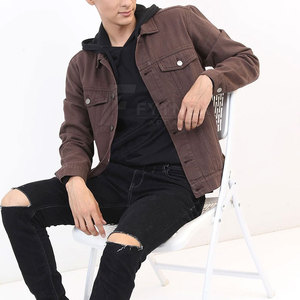 Veste en jean respirante pour homme, hiver, tissu toile de haute qualité, écologique, logo frontal, best-seller adulte - Product Image 5