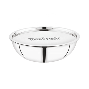 Batterie de cuisine Maxfresh Premium Tasla au design moderne en acier inoxydable triplement 2 pièces 20cm écologique technologie de qualité alimentaire - Product Image 1