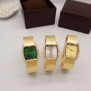 Reloj de Cuarzo Dorado Retro para Mujer, Estilo Medieval con Diamantes, Elegante y Lujoso, Esfera Ovalada de Latón de 16 mm con Cristal, Resistente al Agua 3BAR - Product Image 3