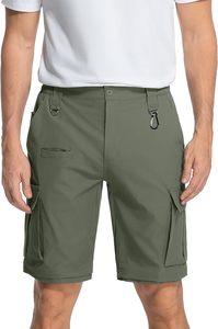 Men's Convertible Hiking <b>Pants</b> <b>Zip</b> <b>Off</b> <b>Pants</b> Men's Lightweight Quick Dry <b>Cargo</b> <b>Pants</b> for Fishing with 9 Pockets - Product Image 2