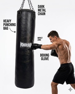Saco de Boxeo Inflable de PU con Agua/Sandía Rellenable para Kickboxing en Casa, Personalizable con Servicios OEM y ODM - Product Image 1