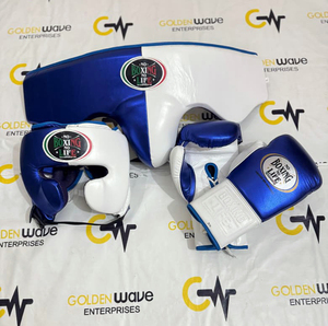 Brand New Hot Selling High Quality Original Leather No boxing No Life Boxing <b>Gloves</b> Professional Boxing Set FightingTraining Set - Product Image 1