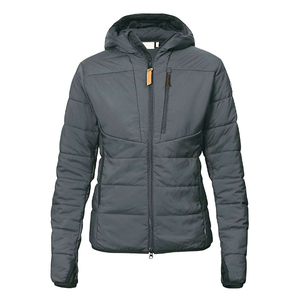 Veste matelassée imperméable et respirante à capuche zippée en tricot épais pour femme grande taille, décontractée, pour l'hiver et les activités de plein air, avec poches personnalisables - Product Image 3