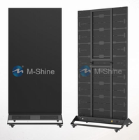Écran LED d'intérieur couleur M-Shine COB P1.56/P1.9/P2.6mm, luminosité 1000cd/m, indice de protection IP54, pour centres commerciaux