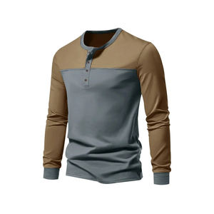 Camiseta de manga larga para hombre, 100% algodón, estilo urbano, tejida, nueva, para celebrar la graduación - Product Image 1