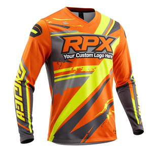 Maillots de course moto sublimés personnalisés de qualité supérieure, équipement de motocross, vêtements de course automobile, maillot de motocross à manches longues - Product Image 4