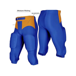 Pantalons de football américain extensibles de haute qualité, logo d'équipe personnalisé, pantalons de football respirants, vêtements de sport pour l'entraînement - Product Image 4