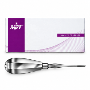 Elevador dental recto de 2 mm, elevador de raíces, instrumento de extracción dental de acero inoxidable, cirugía oral, CE ISO - Product Image 6