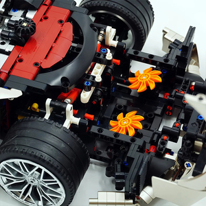 JIESTAR JJ9210 RC Spotrs, Vehículo de Carreras de Alta Gama, Bloques de Construcción de Modelo de Alta Dificultad, Rompecabezas de Ladrillos, Juguete de Bricolaje, Regalos de Cumpleaños para Niños - Product Image 6