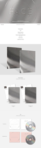 อัลบั้มเพลงป๊อป JIMIN (BTS)-FACE สำหรับทุกวัย ฉบับภาษาเกาหลี ทำจากกระดาษและพลาสติก - Product Image 3