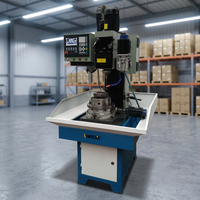 Colonne perceuse d'établi ZK-45A(L)x2 2 axes CNC perceuse type industriel perceuse presse machine avec table rotative