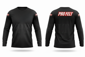 Maillot de motocross personnalisé avec logo brodé Pro Felt, manches longues, respirant, séchage rapide, pour course hors route et motocross - Product Image 3