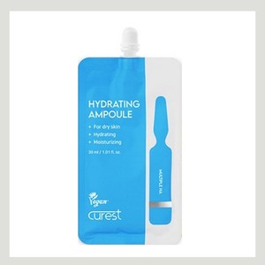 แอมพูลเกาหลี K-Beauty CureRest Hydrating Ampoule 30 มล. ผลิตในเกาหลี เซรั่มบำรุงผิวหน้าสำหรับทุกเพศ - Product Image 2