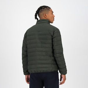 Chaqueta de Plumón para Hombre con Logotipo Personalizado, Reversible, Gruesa, Estilo Urbano, Color Sólido, Cierre de Cremallera, Acolchada, para Invierno - Product Image 3