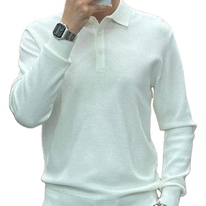 Man With Collar Tee <b>Shirts</b> Slim Fit <b>Polo</b> T <b>Shirt</b> for Men <b>Orange</b> Top No Logo Streetwear Cotton Clothing Chic Comfortable Basic - Product Image 6