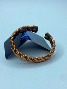 Open Cuff <b>Copper</b> Brass Adjustable Handmade Eco-Friendly Vintage Gold Plated Unisex Wedding <b>Bracelet</b> - Product Image 5