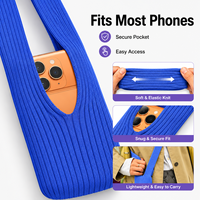 Nouvelle Arrivée : Pochette de Téléphone Portable en Tissu de Coton Coloré au Design Tendance pour Issey Miyake iPhone 17 PRO MAX PLUS 16 15 14 13