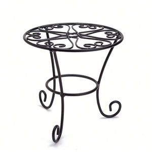 Soporte de hierro premium para macetas, diseñado para una vida organizada, interiores elegantes y decoración verde. - Product Image 1