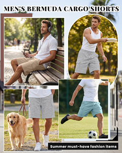 กางเกงขาสั้นออกกำลังกายผ้าฝ้ายแท้ 100% รุ่นใหม่ล่าสุด แบบสั่งทำพิเศษ เนื้อผ้าหนา ระบายอากาศได้ดี เป็นมิตรต่อสิ่งแวดล้อม สำหรับผู้ชาย - Product Image 2