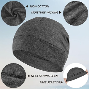 Gorro de algodón personalizado para marcas de ropa al por mayor, gorro térmico premium, proveedor de gorros para clima frío - Product Image 5