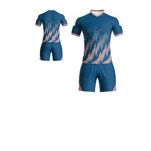 Nuevo Estilo de Uniforme de Fútbol Transpirable, Conjunto de Uniforme Deportivo, Uniforme de Entrenamiento de Fútbol, Kits de Fútbol para Hombre y Mujer, Manga Corta - Product Image 2