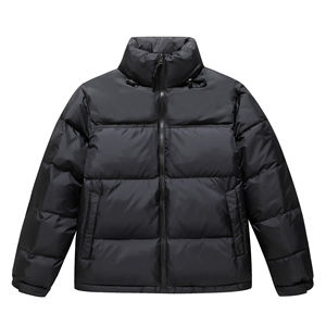 Chaqueta de Invierno Acolchada con Capucha de Lona de Alta Calidad para Hombre, Resistente al Viento, Transpirable, Impermeable, con Logotipo Personalizado OEM - Product Image 4