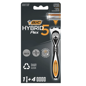 BIC Flex 5 Hybrid Blister 1+4 (Afeitadora) - Product Image 3