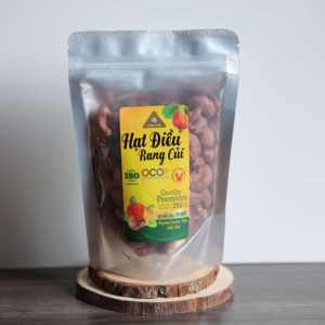 เม็ดมะม่วงหิมพานต์อบแบบไม่ปอกเปลือก W180 รสเค็มเนย  อายุการเก็บรักษา 12 เดือน น้ำหนัก 250 กรัม จัดส่งตรงจากโรงงาน เวียดนาม คุณภาพพรีเมียม ออร์แกนิค - Product Image 4