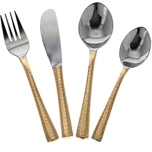 Classic Design Luxury Hotel Flatware Set Standard Quality <b>Tabletop</b> Kitchen Metal Cutlery Set Superior Quality - Product Image 1