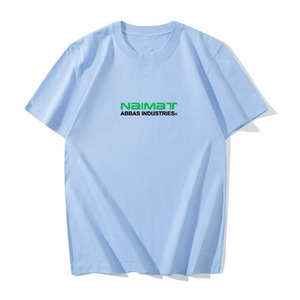Mens Yellow Custom Printed T Shirt Cotton Casual Crewneck Tee Shirt Short Sleeve Graphic Top Streetwear Apparel - Product Image 3