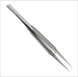 Pinzas Oftálmicas de Acero Inoxidable Más Vendidas, Rectas y Curvas, para Extensión de Pestañas, con Punta Puntiaguda, Instrumento Quirúrgico - Product Image 6