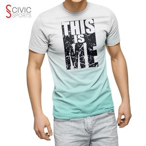 ที่กำหนดเองสบายๆแฟชั่นใหม่สบายเสื้อยืดธรรมดาสำหรับผู้ชาย - Product Image 1