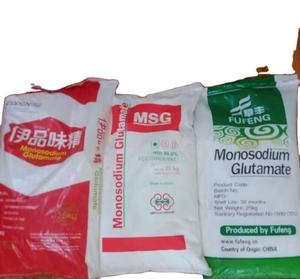 Meihua 25Kg MSG 99% Glutamate monosodique 80 Mesh Poudre cristalline blanche Agents aromatisants pour additifs alimentaires Durée de conservation de 3 ans - Product Image 1