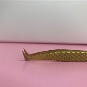 Pinzas Profesionales para Pestañas y Cejas Vired Impex, Alta Calidad, Precisión, Punta Suave de 10 mm, Acero Inoxidable Duradero - Product Image 6