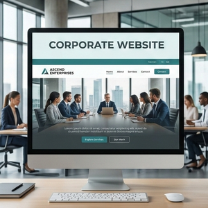 Servicios profesionales de diseño y desarrollo de sitios web corporativos, soluciones web empresariales responsivas. - Product Image 2