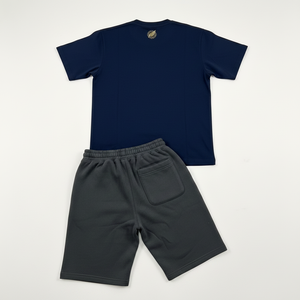 Conjunto de Dos Piezas de Ropa Urbana para Hombre Eternity, Camiseta y Pantalones Cortos de Algodón con Estampado Gráfico y Cierre con Cordón, Ropa Casual de Verano - Product Image 2