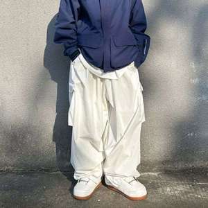 Pantalon de ski imperméable pour homme et femme, pantalon de snowboard ample, coupe-vent, isolé, pour sports de plein air, pantalon cargo pour la neige, taille oversize - Product Image 1