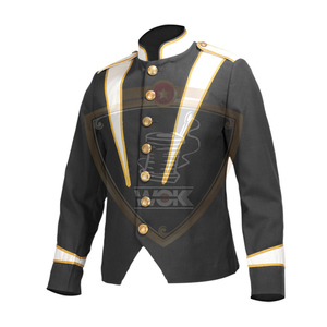 Chaqueta de Uniforme para Banda de Música, de Latón Premium, Tela de Poliéster y Algodón con Forro de Seda, WOK Industries - Product Image 1