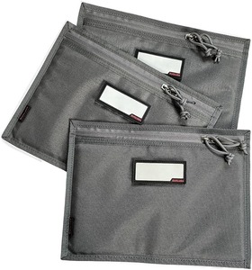 Paquete de 3 Estuches para Pistola, Estuche de Tela Suave para Pistola, Bolsa Táctica para Almacenamiento de Pistola con 4 Parches de Identificación Incluidos para Caza y Tiro - Product Image 2